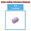50g MOC 14718 1x4x2 Wall Panel Small Particle Educational Building Blocks Replacement Parts