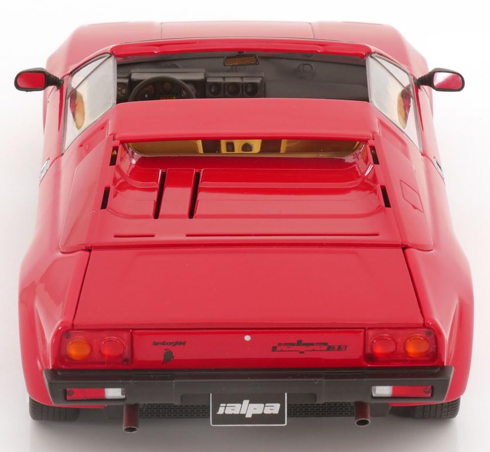 KK-Scale 1/18 Lamborghini Jalpa 3500 1982 Red Jalpa 3500 Miniature Car