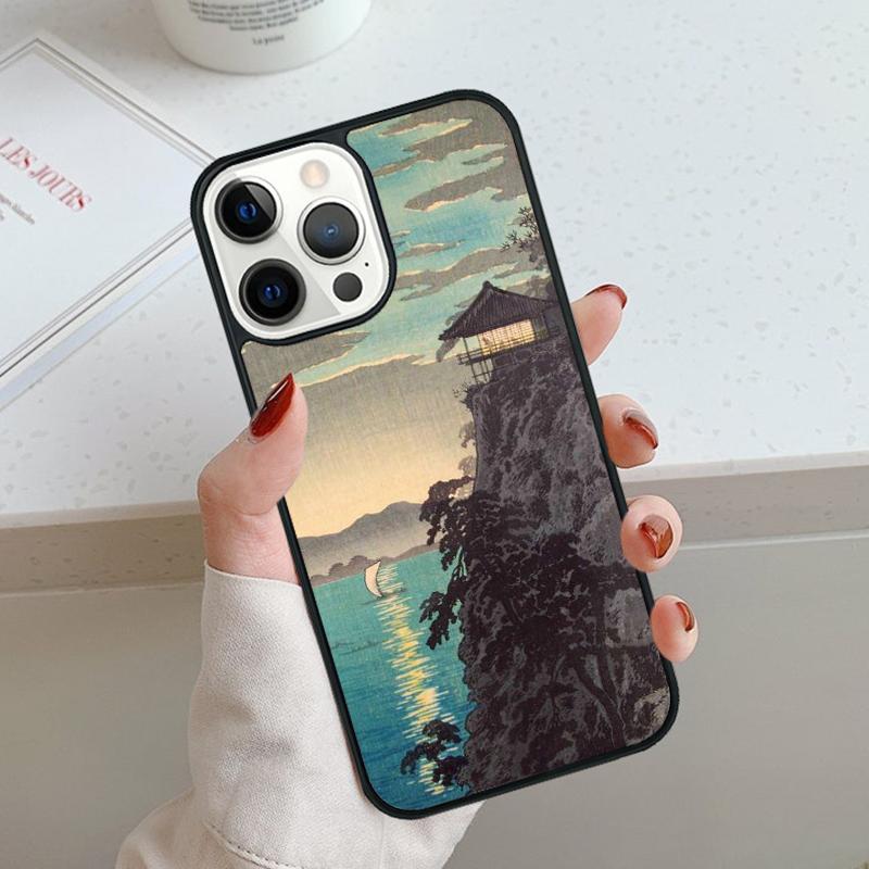 Ukiyo-e Japanese Style Art Painting Phone Case For iPhone 17 Air 11 12 13 14 15 16 Pro Max Cover For iPhone 17 Air Max Plus