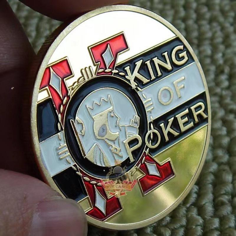 Texas Hold'em, Kovové tlakové karty, Šťastné mince, Kódy domů s blindy, dealer, Plný tlak all-in, žetony, tlakové karty