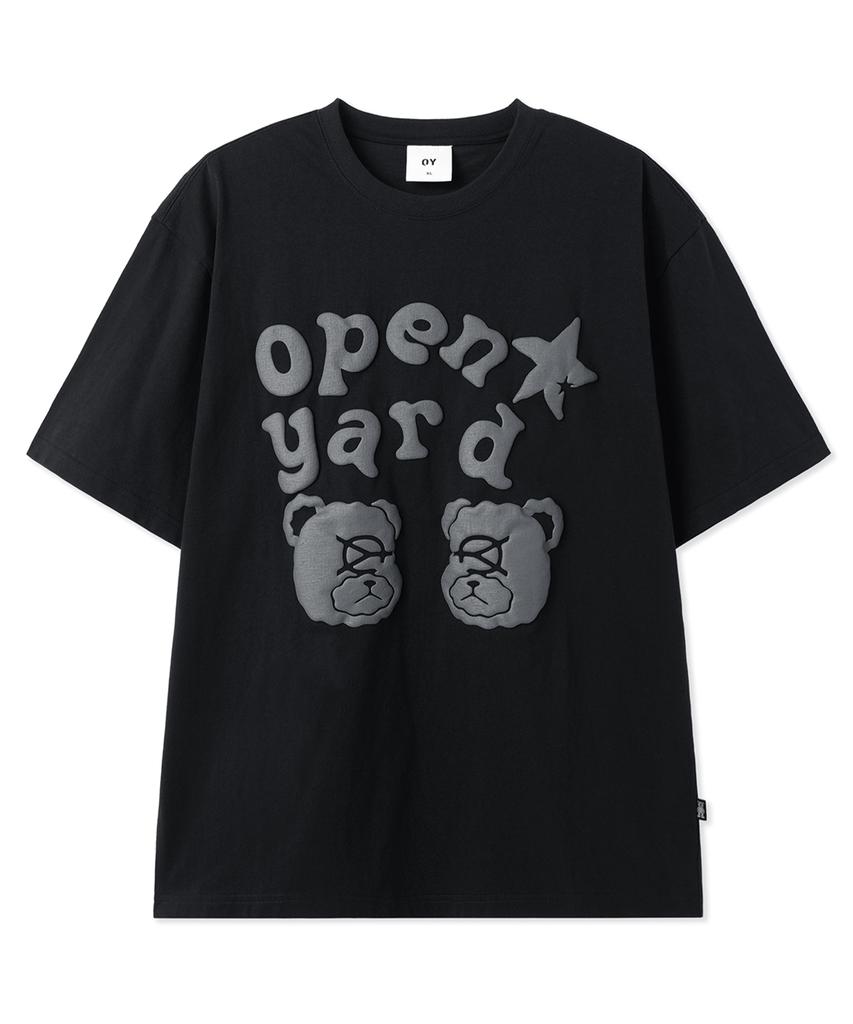 Opeunyadeu(Owai) Embossed Odolly Tee - Black