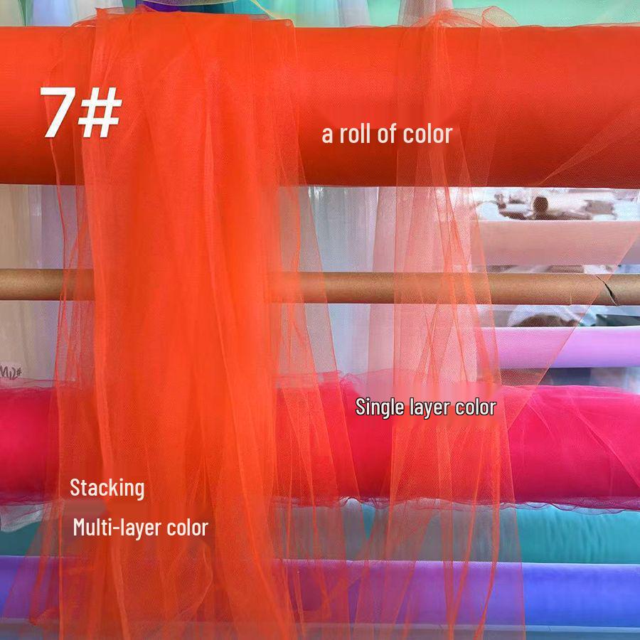 Macaron Sheer Curtain - DIY Decoration for Kindergarten & Festival Chair Environment Creation, Free Shipping