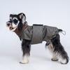 Dog Warm Cotton-Padded Coat Cloak Dog Thick High Neck Pet Clothing for Puppy Medium Dogs Jacket Autumn Winter Clothing