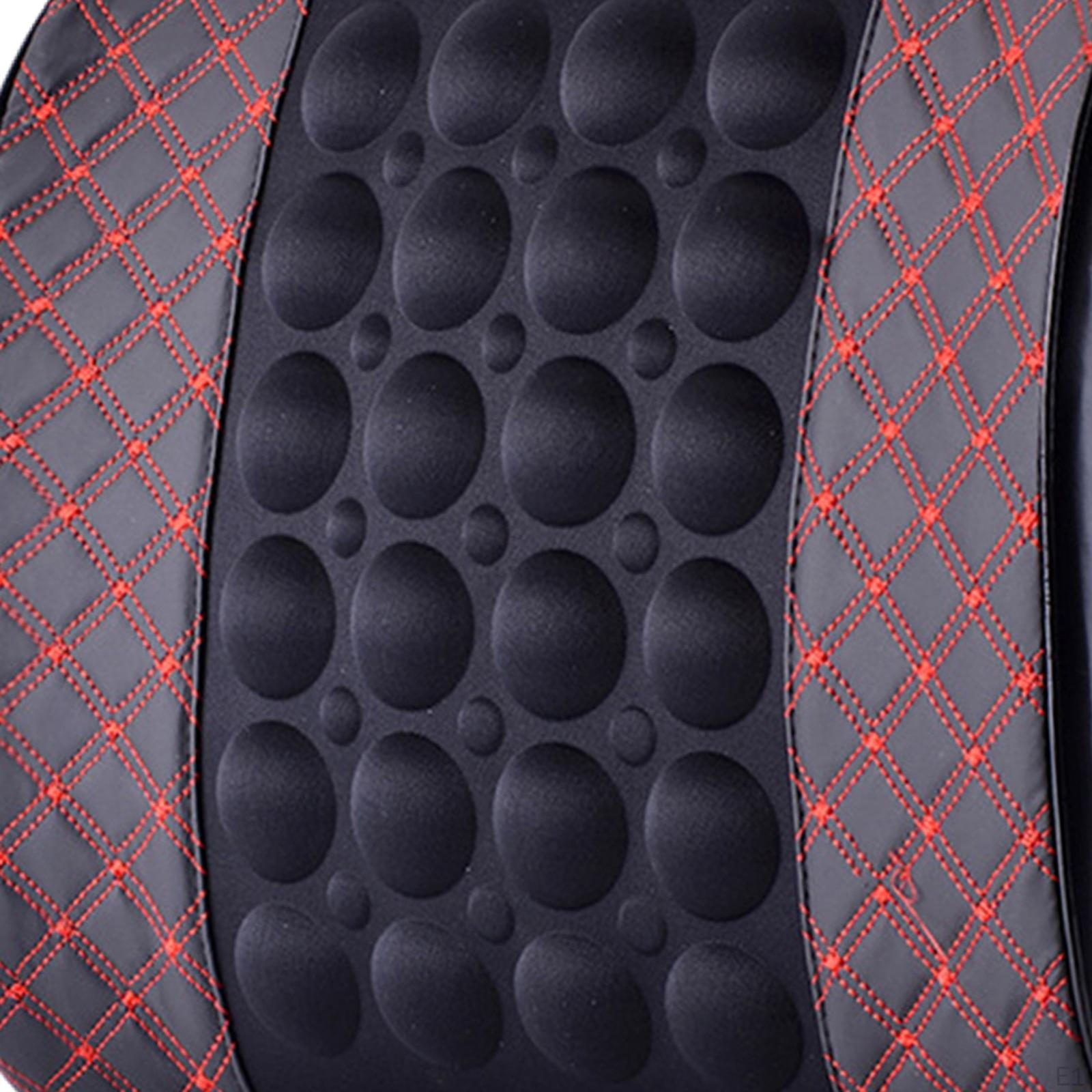 Электрическая массажная подушка для поддержки талии 12 В для авто White Line — фото 4