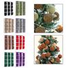 Festive Gatherings Christmas Ball Ornaments Festive Accessories Versatile For Various Occasions Vibrant Red And White