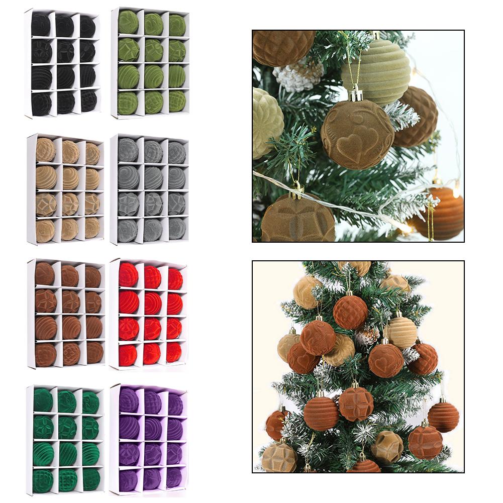 Festive Gatherings Christmas Ball Ornaments Festive Accessories Versatile For Various Occasions Vibrant Red And White