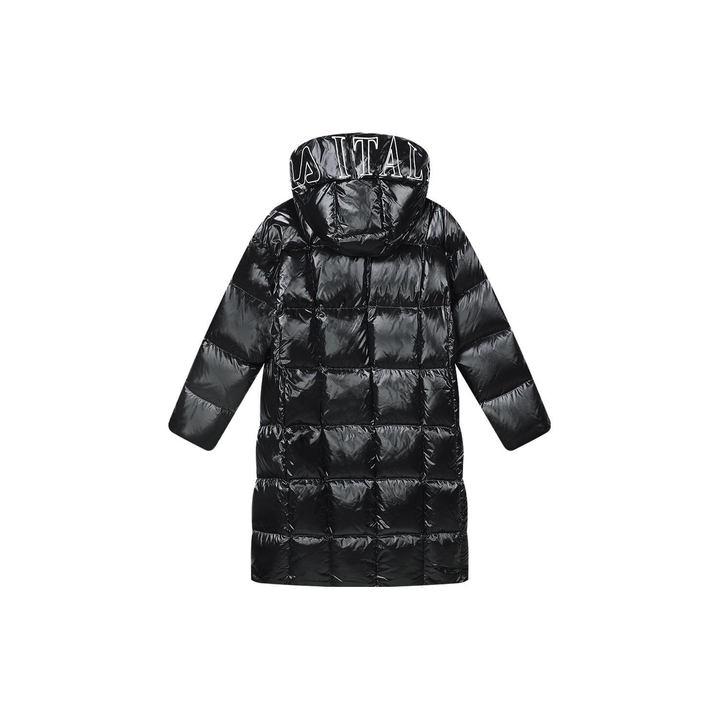 

New FILA Down Jacket Women s Jet Black F11W344924F-BK XL