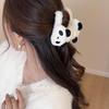 Natasha Winter Mink Faux Fur Wool Hair Clip