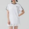 Adidas Casual Comfortable Breathable Short Sleeve T-Shirt Women Tops White JY7613