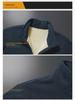 Men's Thickened Polar Fleece Stand Collar Cardigan Jacket