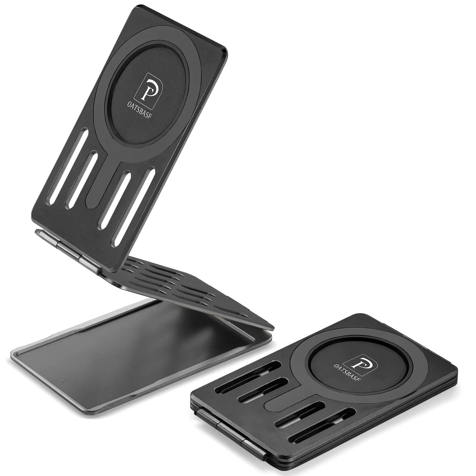 

Eary Magnetic Cell Phone Stand For DeskTop Adjustable for Magsafe Stable Base for iPhone 17 16 Samsung Office Desk Accessories
