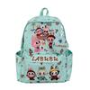 Schoolbag1011 new cartoon printed backpack childlike girl heart student large capacity class storage bag casual backpack
