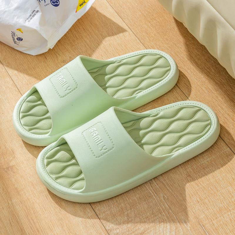 Slippers women's summer home non-slip indoor home couple home bathroom bath cool slippers men