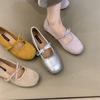 Inner Height Increase Ballet Style Shallow Mouth Single Shoes Women's New Summer and Autumn Mary Jane Shoes Doudou Shoes
