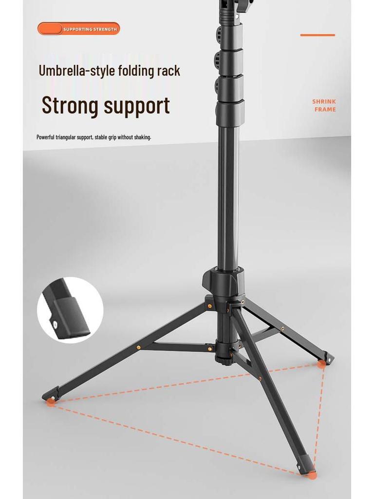 Multifunctional Photography Tripod with Mobile/Tablet Holder & Fill Light.