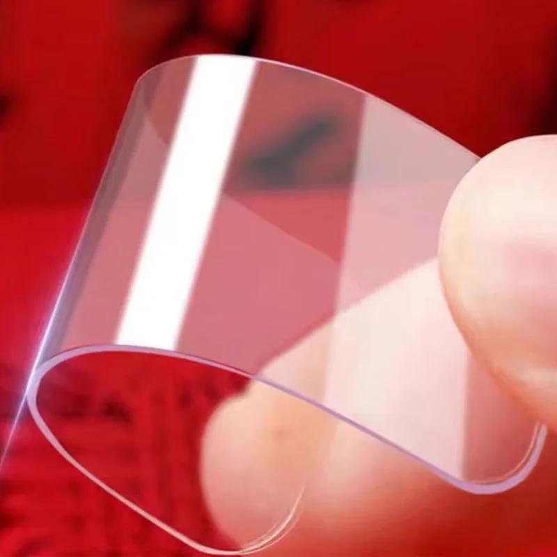 Opakovaně použitelná super silná oboustranná lepicí páska Transparentní čtvercové nano samolepky na zeď Náplast pro domácí bezešvé vodotěsné pásky