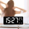 2023 Digital Alarm Desk Clock for A Bedroom LED Clock with Temperature Electronic Table Date Display with Large Screen Home Decor