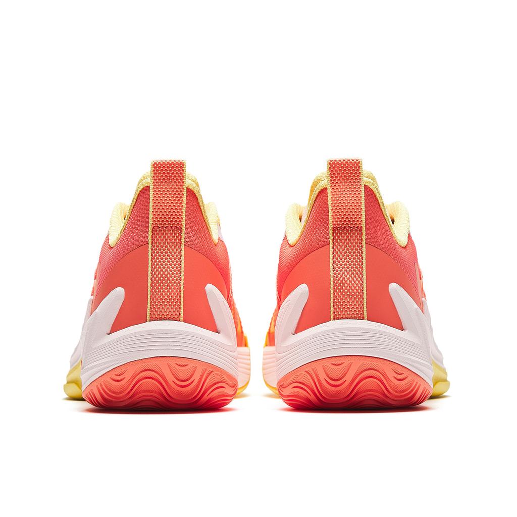 Anta Heat Wave 4 Aura Rope Embroidery Structure Cement Nemesis Professional Combat Anti-Slip Wear-Resistant Low-Top Basketball Shoes 912611604-4