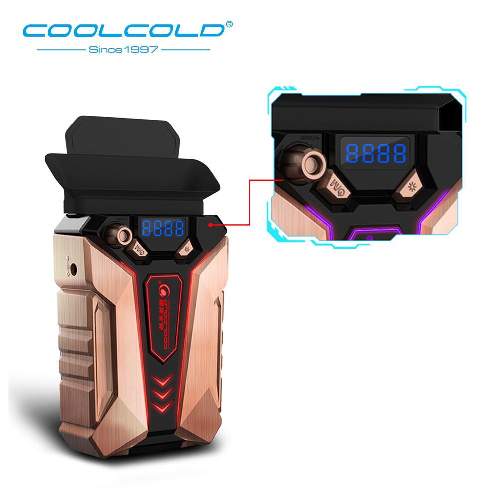 COOLCOLD Tragbarer Laptop-Kühler ,Starke Schnellere Kühlung Und USB-Betrieben,Unterstützt Verschiedene Größen 14 Zoll Bis 17 Zoll