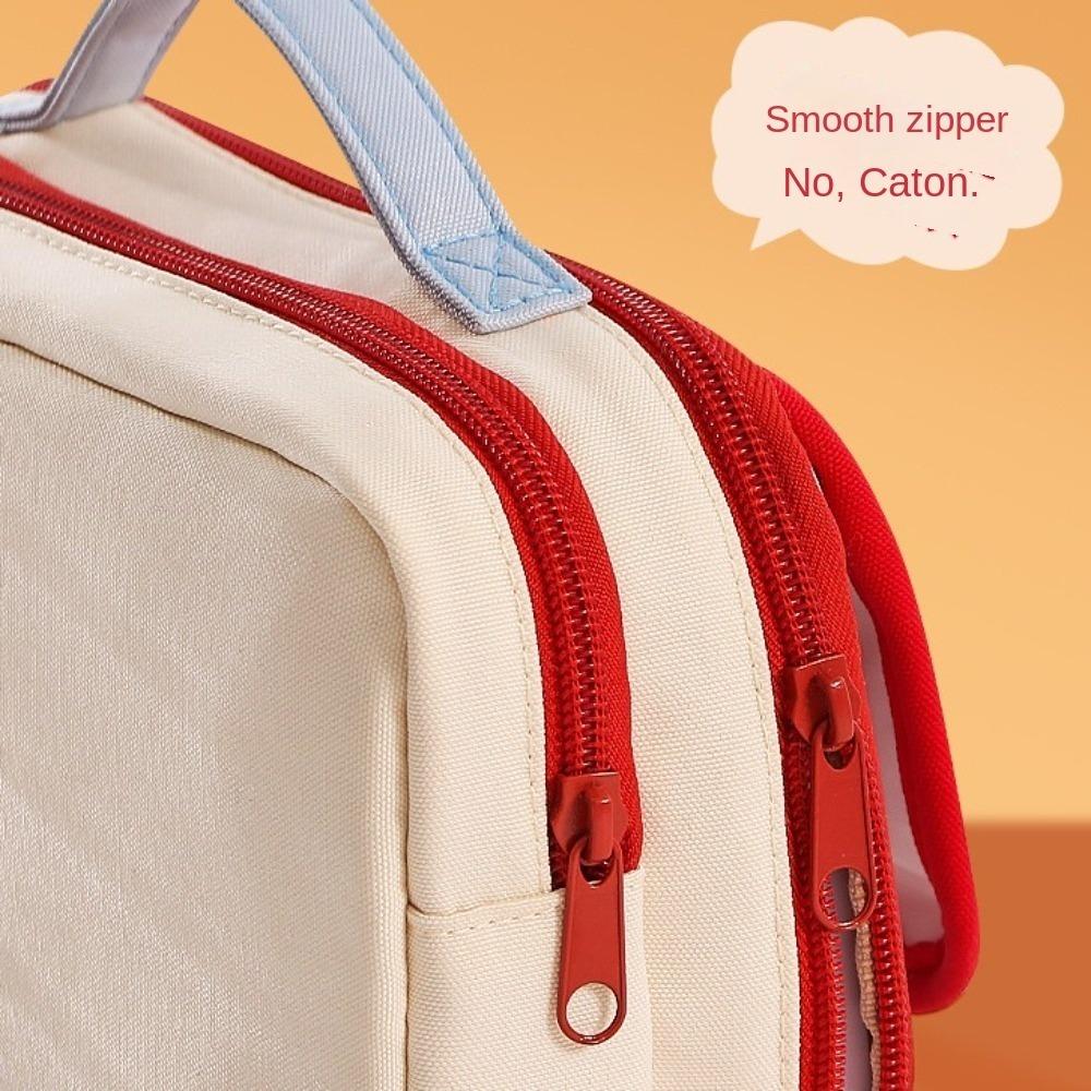 Flip Cover Pen Bag Multilayer Stationery Organizer New Pencil Case Gifts