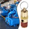 New 1/4\" NPT 125 PSI Air Compressor Safety Relief Pressure Valve Tank OUT Off Brass Safety Valve Air Compressor Check Valve