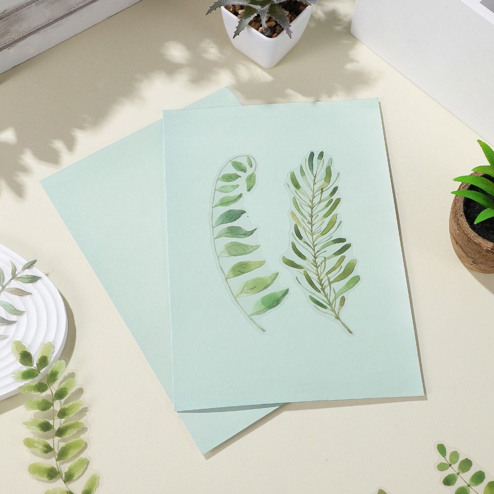 24PCS Silhouette Painting Cyanotype Paper Natural Fiber Solar Drawing Paper  Art Crafts