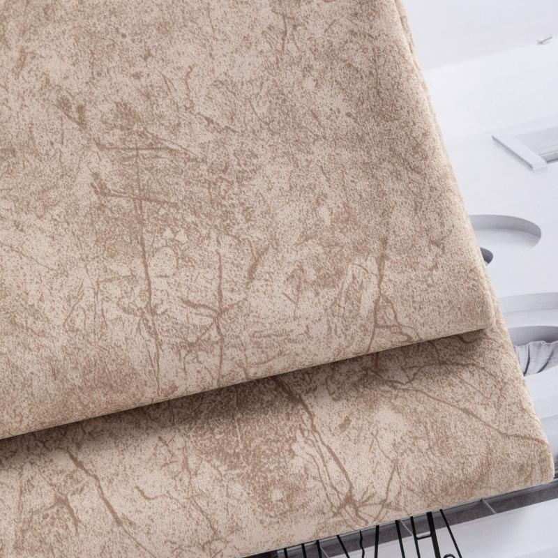 Thickened Velvet Swan Cloth Fabric Leather Simulation Printed Soft Cover Hard Cover Sofa Fabric Home Decorative Material