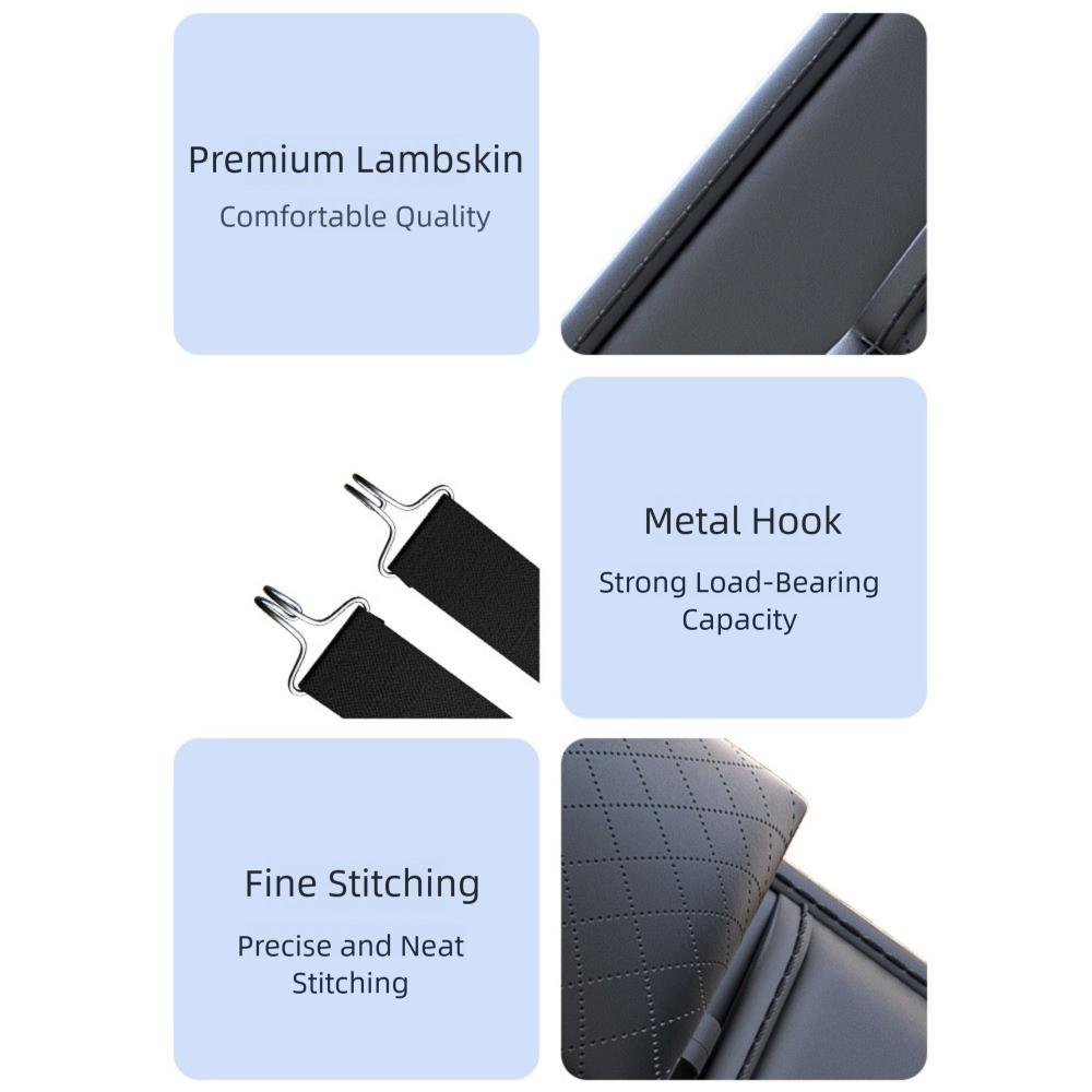 Multifunktionaler Autositz-Rückenlehnen-Organizer Sitz-Trittschutz Auto-Innenzubehör