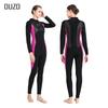 OUZO 3mm Diving Suit Men's Long-sleeved One-piece Thickened Warm Surfing Swimming Snorkeling