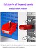 Back-Mounted Plastic Storage Box for Screws and Accessories