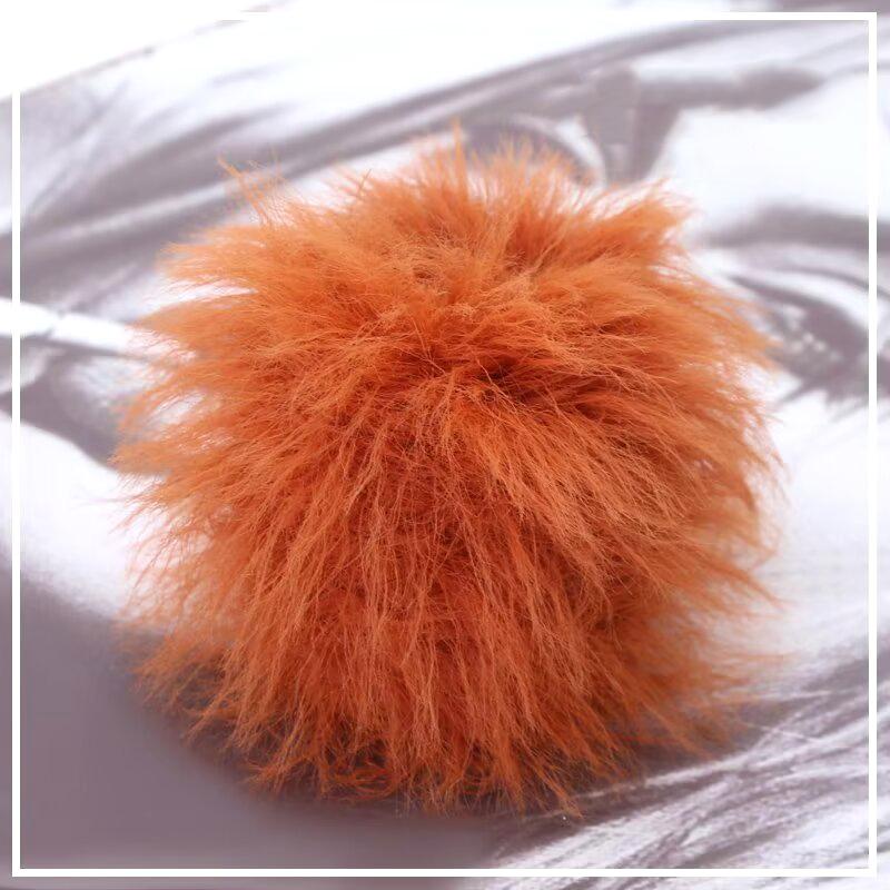 1PC Feather Sweater Nylon DIY Thread Ball Hat Long Thread Scarf Handmade Doll Knitting 200M