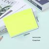 Colorful Transparent PET Sticky Notes with Strong Adhesion for Students and Office Use