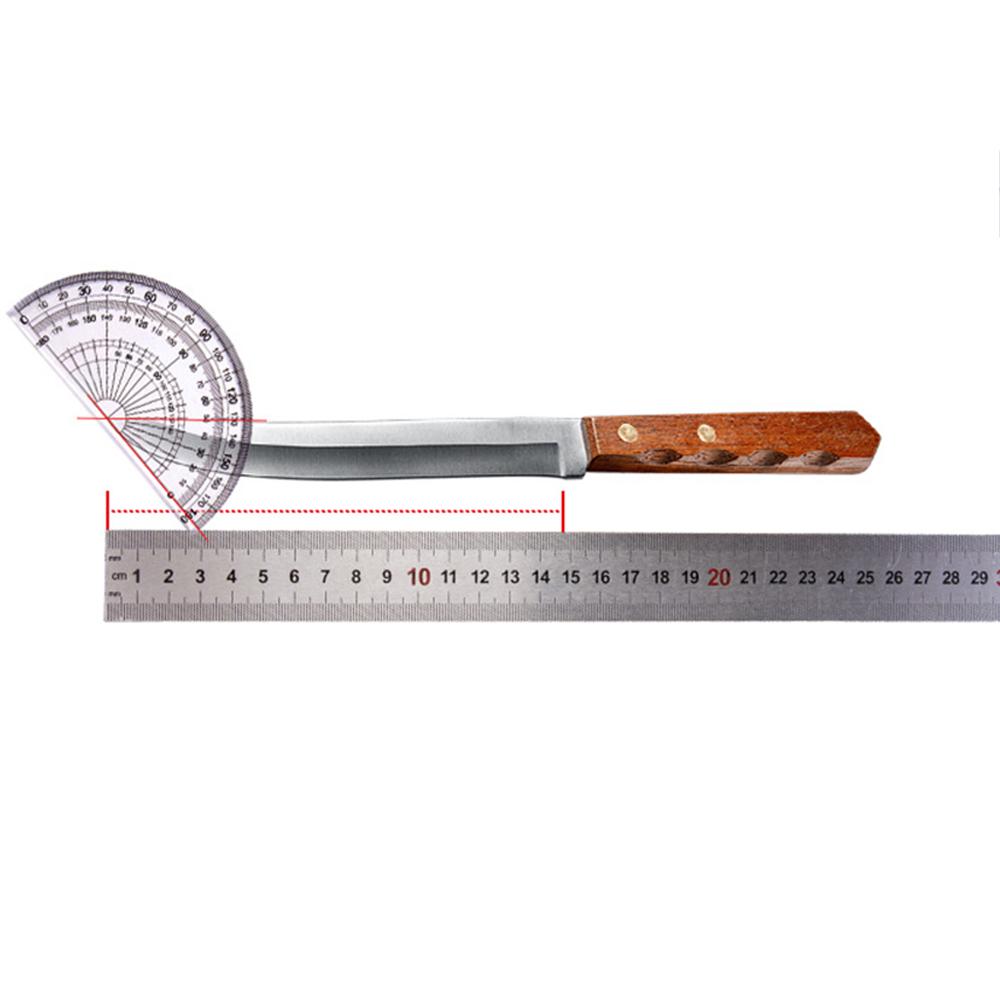 Nůž na melouny a ovoce dlouhého stylu Domácí nerezový řezný nástroj na zeleninu, maso a ovoce Komerční ostřící nástroj