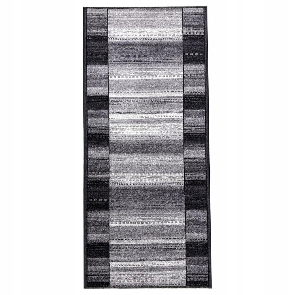 [5] IMPERIA GRAU 100x180cm Rutschfester Teppich D7520