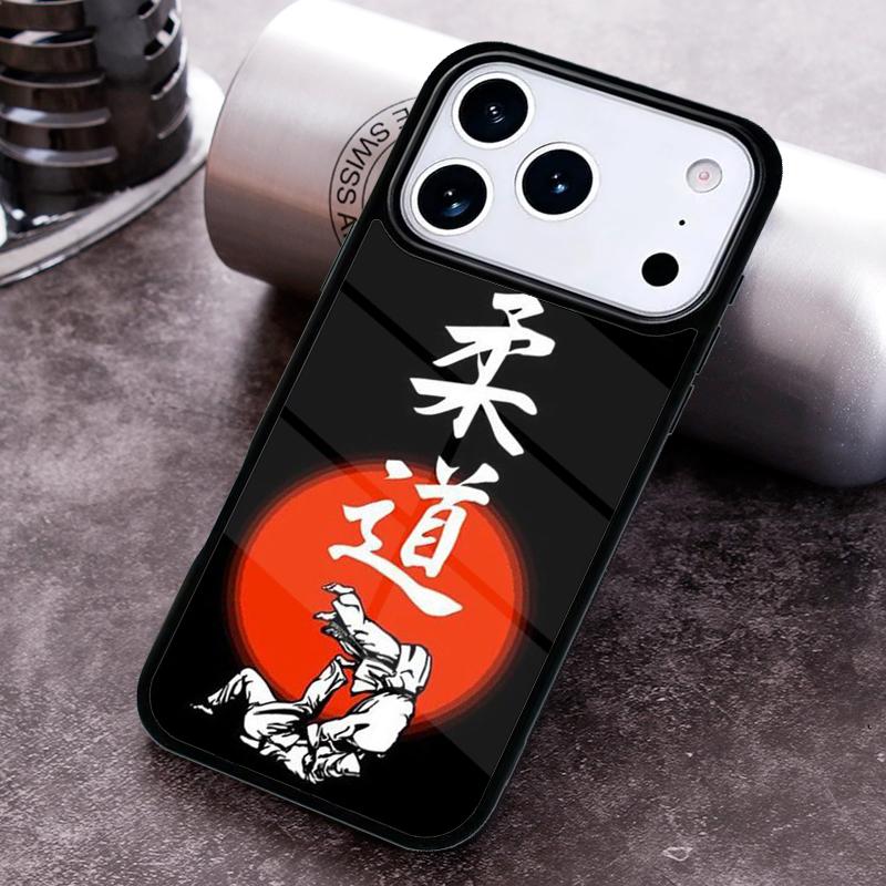 Judo Phone Case for iPhone 17 16 15 Pro Max Air 14 13 12 11 Plus Shockproof Cover