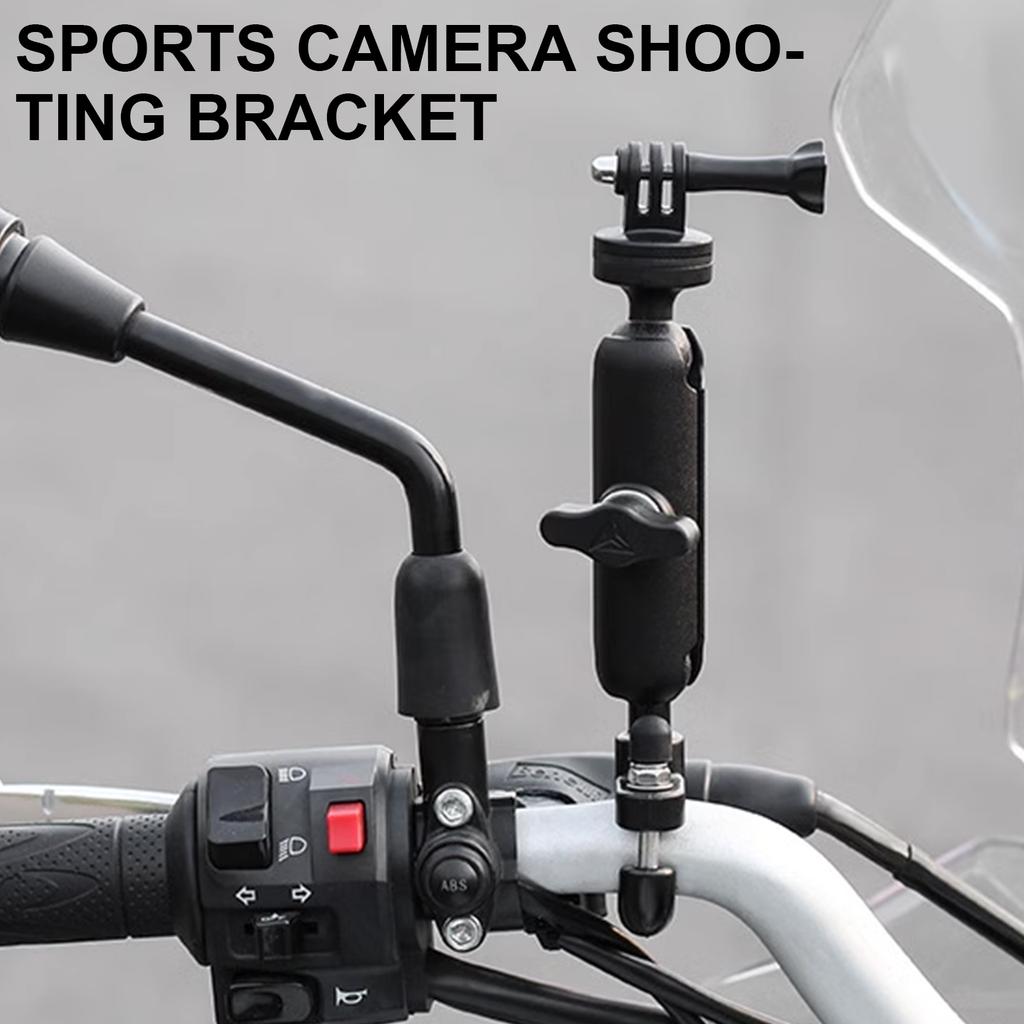 Motorcycle Bike Camera Mount Aluminum Alloy Quick Release Handlebar Adapter for 12/11/ X4 Cameras Holder with Quick Lock