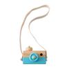 Appareil photo en bois tendance Pendentif Jouets pour bébé Blocs pour bébé Jouets Montessori pour enfants Cadeaux en bois DIY Cadeau d'allaitement Jouets d'extérieur