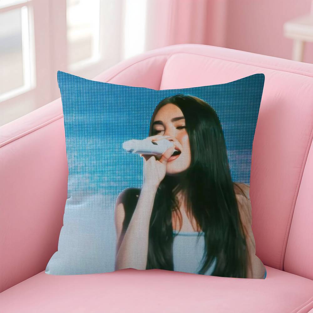 Singer Madison Beer Pillow Gift Home Office Decoration Bedroom Sofa Car Cushion Cover Case 45X45