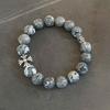 Zen Ancient Style Suit, New Chinese Style Mountain Ghost Spending Money Bracelet, Niche Retro Tai Chi Gossip Simple and Versatile Gift