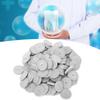 100pcs Dental Laboratory Burs Abrasive Grinding Polishing Rubber Wheel Tool (Grey Fine)