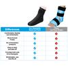 Reusable Gel Hot & Cold Therapy Sock Ankle Foot Ice Pack Wrap for Injuries Pain Relief for Achilles Tendonitis Plantar Fasciitis