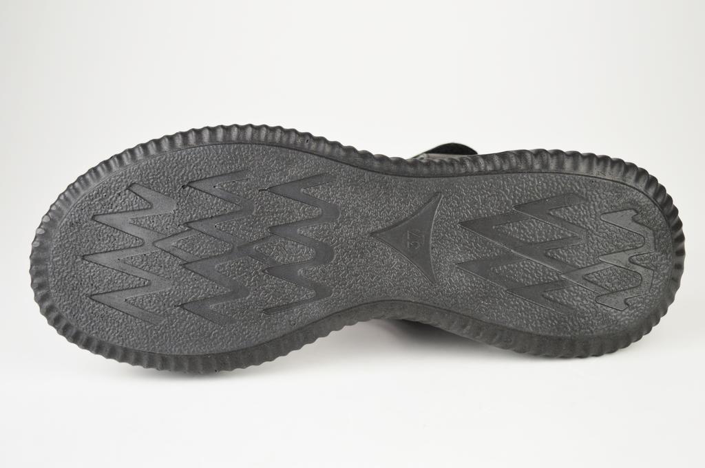 Damensandalen Altura 1101 36 Schwarzes Leder