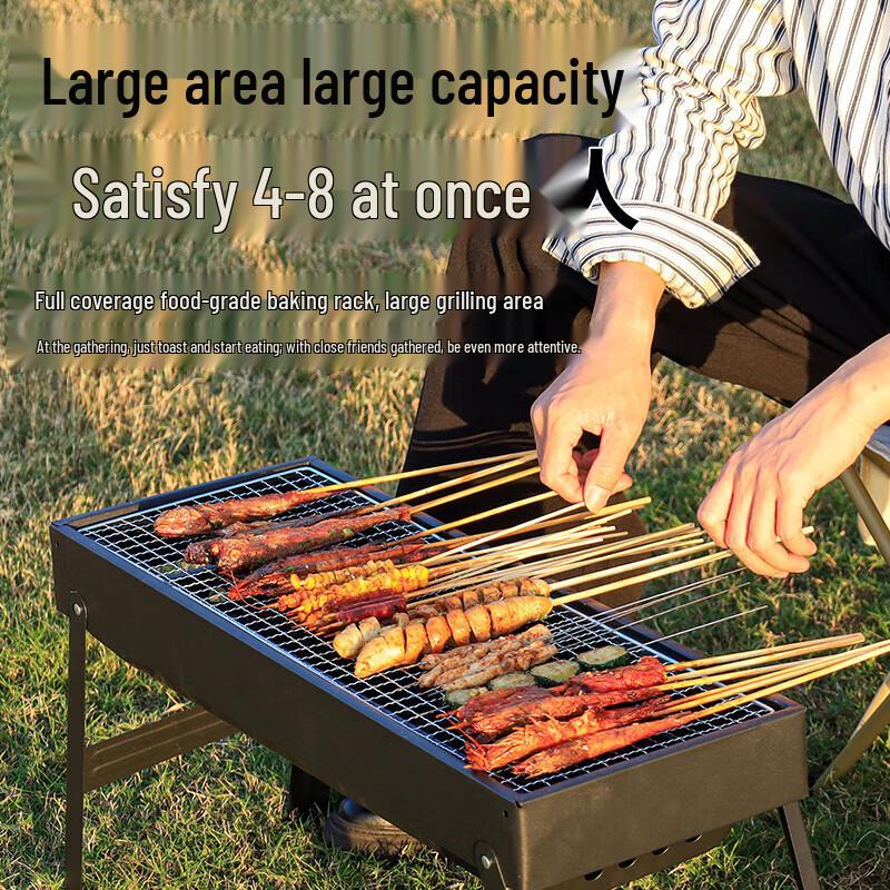 Portable Folding Charcoal BBQ Grill