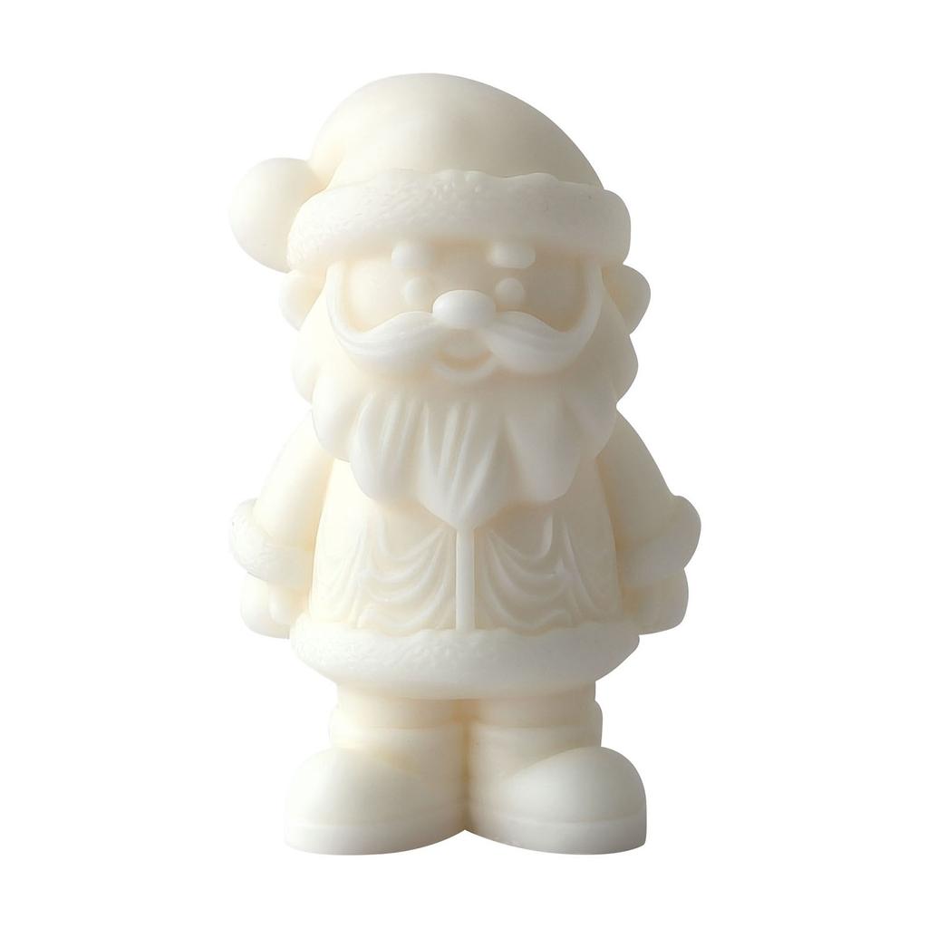 Santa Clause Candle Silicone Mold Multipurpose Silicone Mould for Making Candle Soap Holiday Decoration Epoxy Resin
