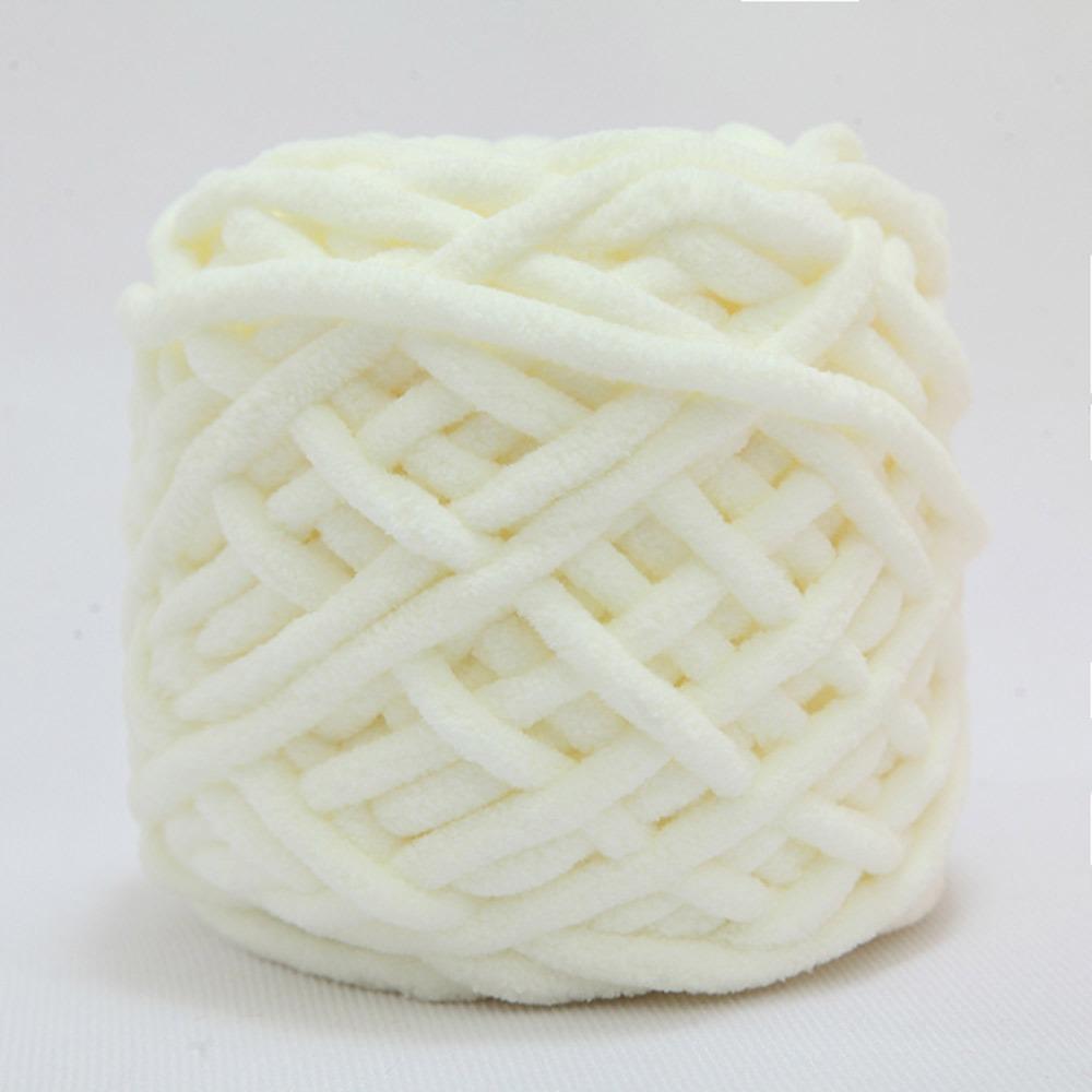 Soft Wool Crochet Yarn Knitting Braided Yarn DIY Woven Thread