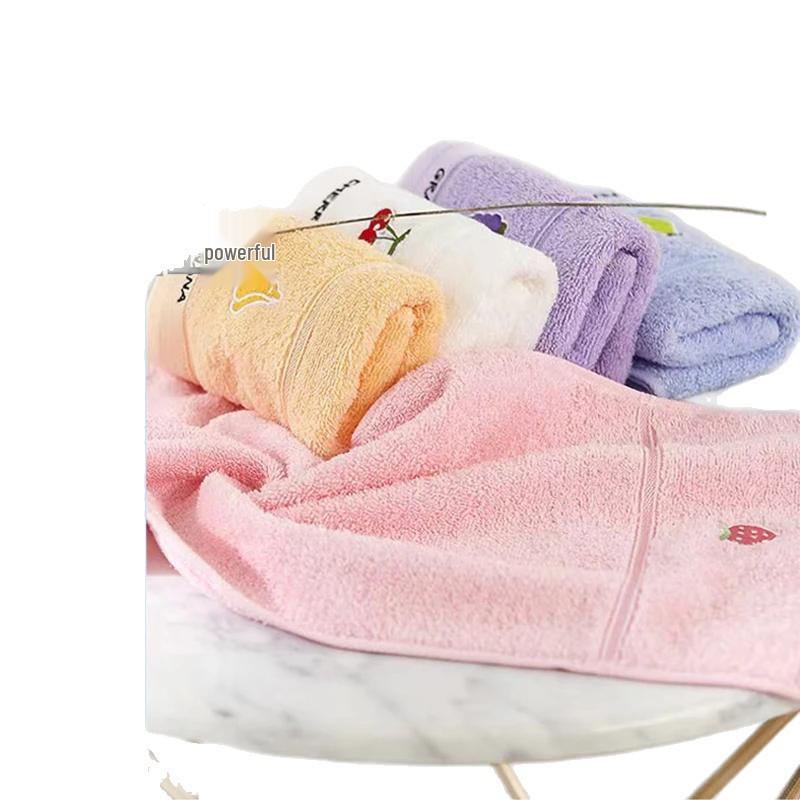 Newcomer Exclusive: Pure Cotton Children's Washcloth - Absorbent Face Towel with Free Shipping
