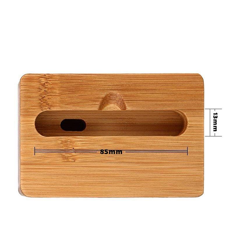 Phone Sound Amplifier Universal Phone Holder Stand Cellphone Wood Loudspeaker Holder