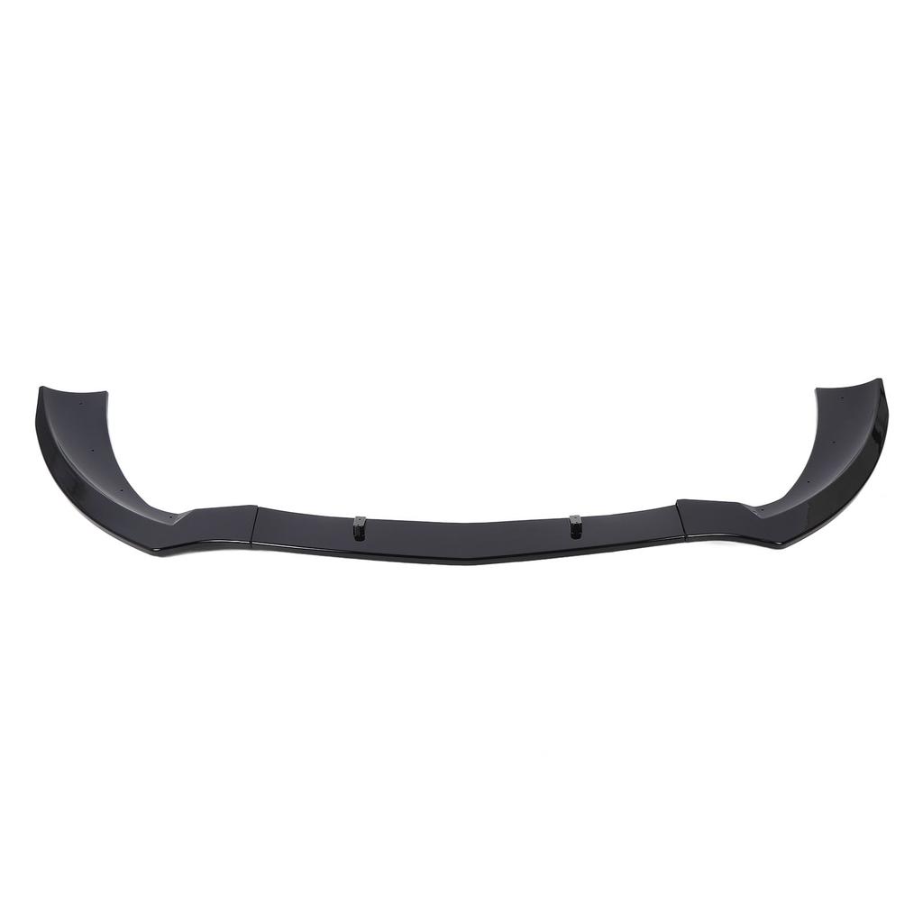 Front Bumper Lip Spoiler 3 Section Type Resistant Upgrade Racing Look Bumper Lip Splitter Body Kit for CLA-Class C117 X117