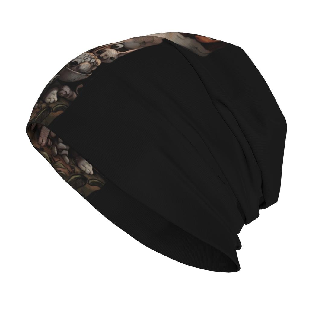 Famous Rapper Eminem Bonnet Hat Autumn Winter Street Skullies Beanies Hat Slim Shady  for Unisex Women Spring Thermal Elastic Cap