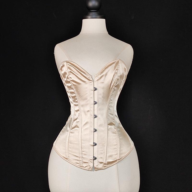 Halloween Court Corset Satin Bustier Push Up Shapewear